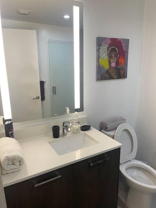 Vibrant Studio Downtown Miami Apartment Exterior foto